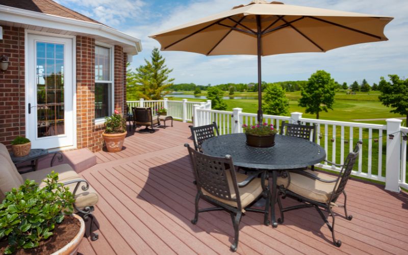 Inviting Deck Space