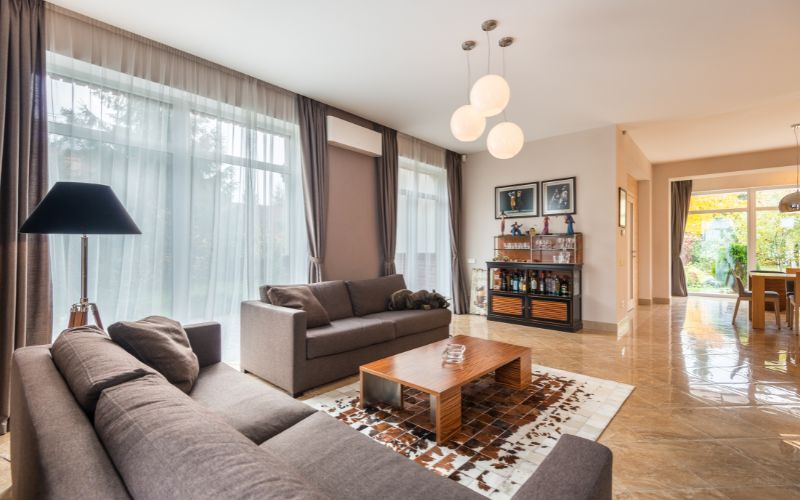 Minimalist Furniture Arrangement
