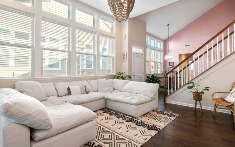 Styling Living Rooms with Tall Windows